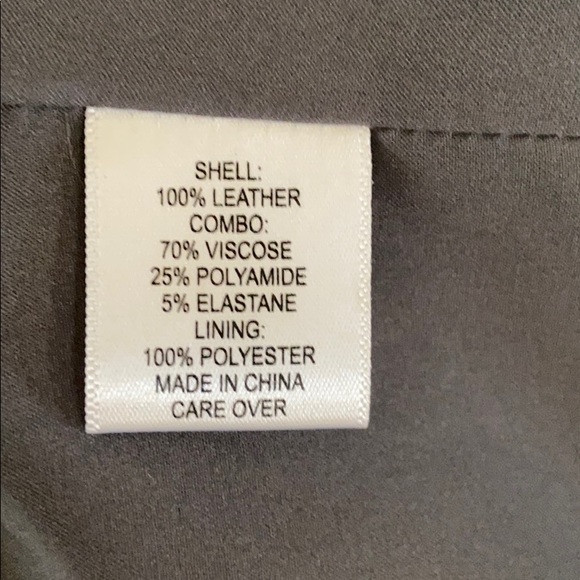 Vakko leather silver jacket - Picture 8 of 8